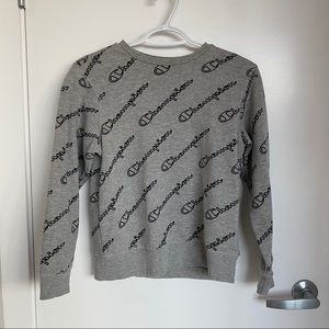 Champion Sweater Grey